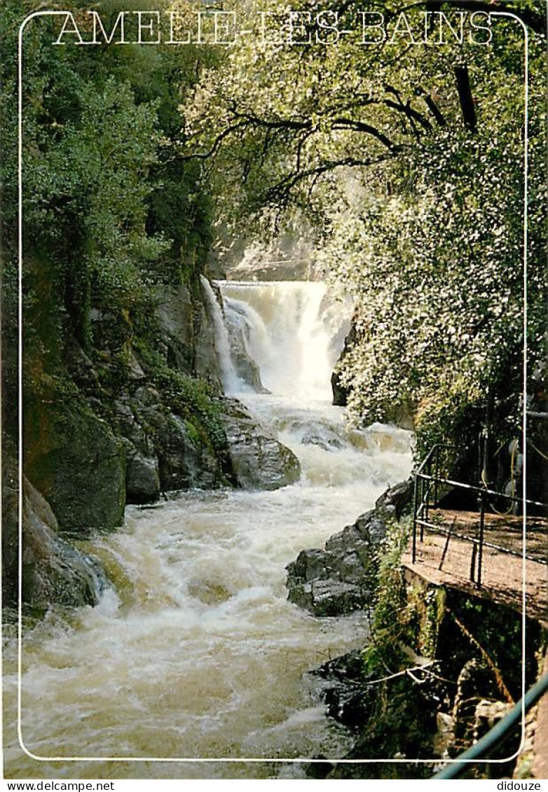 66 - Amélie Les Bains - Les Gorges Du Mondony - La Cascade D'Annibal - CPM - Voir Scans Recto-Verso - Autres & Non Classés