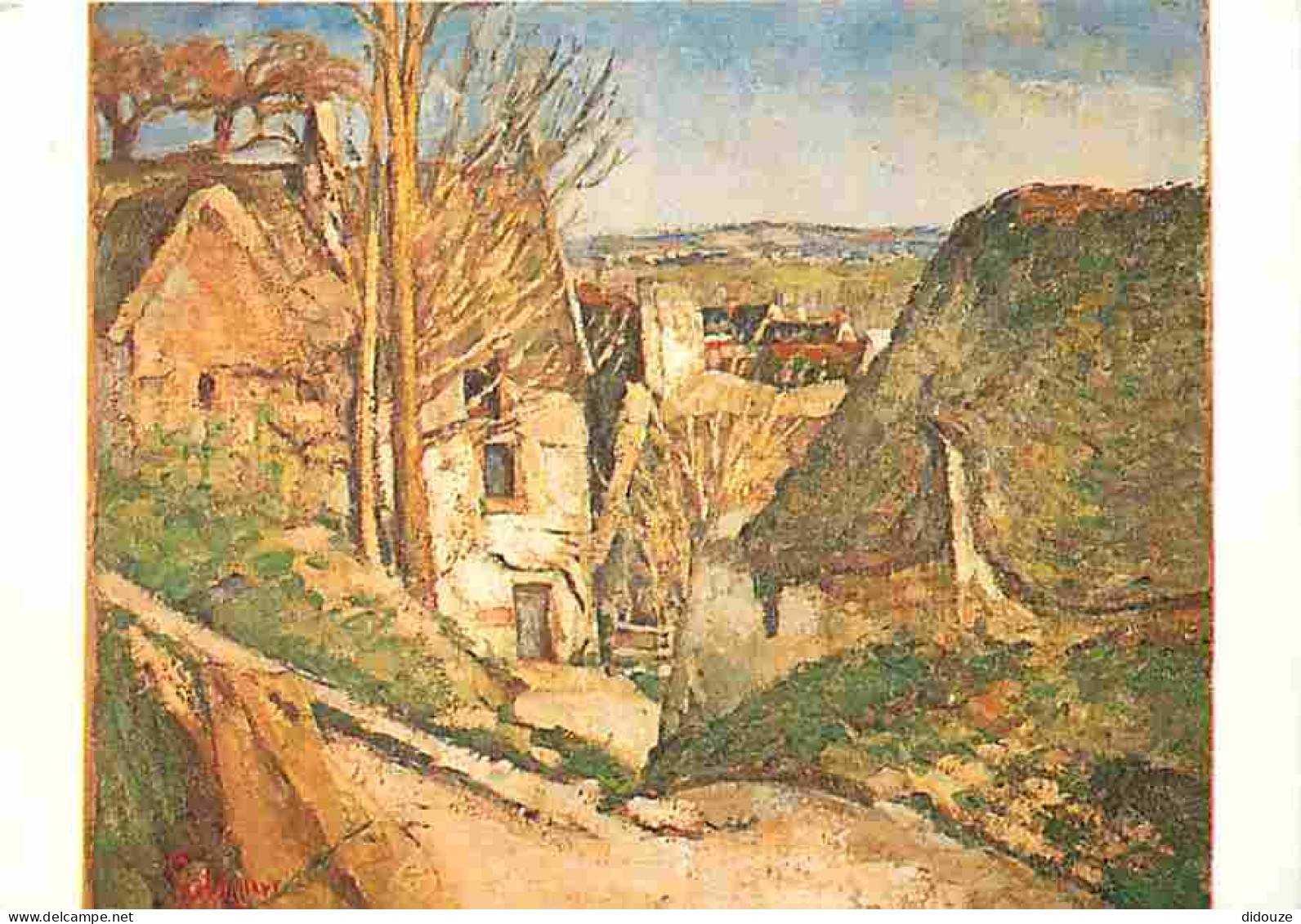 Art - Peinture - Paul Cézanne - La Maison Du Pendu - CPM - Voir Scans Recto-Verso - Peintures & Tableaux
