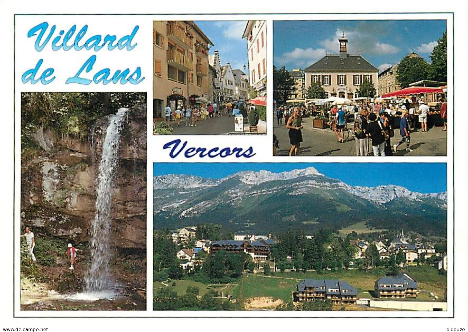 38 - Villard De Lans - Multivues - Marché - Cascade - Carte Neuve - CPM - Voir Scans Recto-Verso - Villard-de-Lans