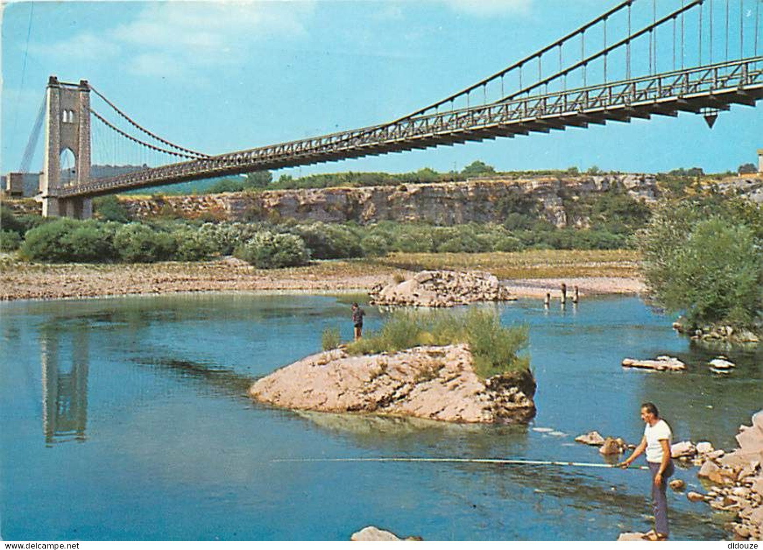 07 - Saint Martin D'Ardèche - Pont Suspendu - CPM - Voir Scans Recto-Verso - Sonstige & Ohne Zuordnung