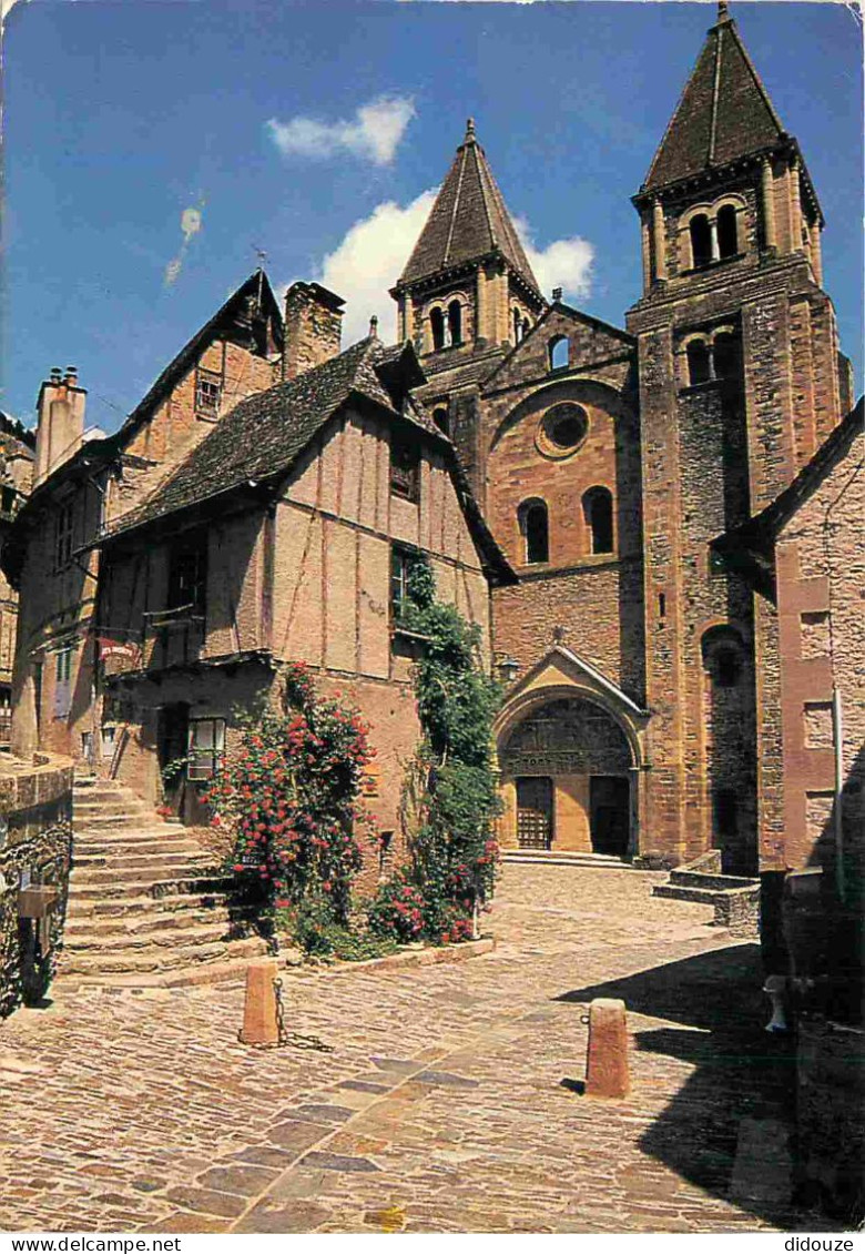 12 - Conques En Rouergue - L'accès à La Façade Occidentale De L'abbaye - CPM - Voir Scans Recto-Verso - Otros & Sin Clasificación