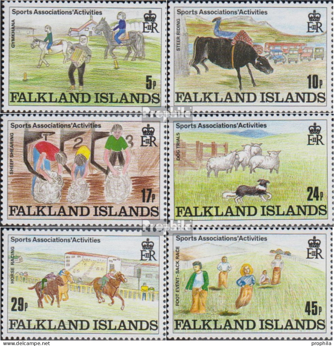 Falklandinseln 507-512 (kompl.Ausg.) Postfrisch 1989 Kinderzeichungen - Falkland