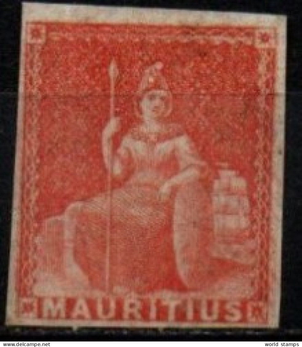 MAURICE 1858 SANS GOMME - Mauritius (...-1967)