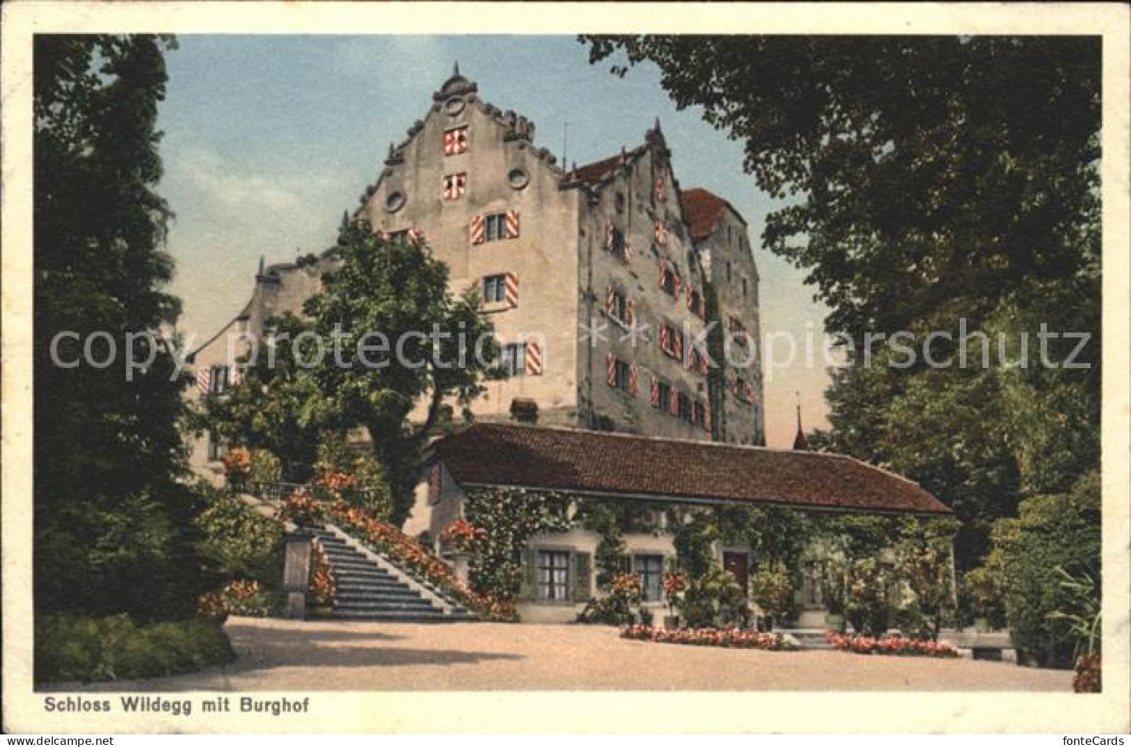 11757427 Wildegg Schloss Wildegg Mit Burghof Wildegg - Other & Unclassified