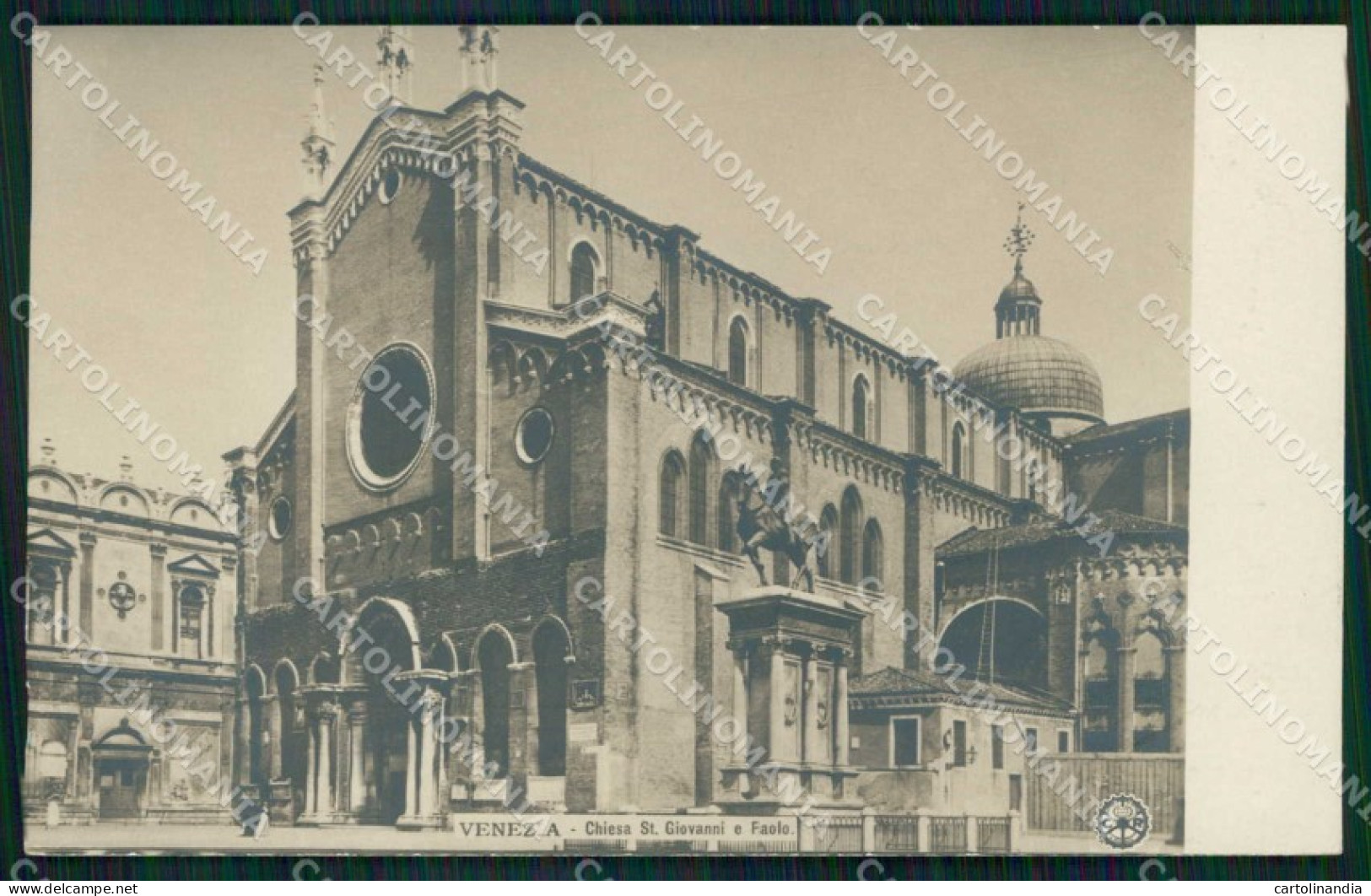 Venezia Città Chiesa San Giovanni Paolo NPG Foto Cartolina RT7701 - Venezia (Venedig)