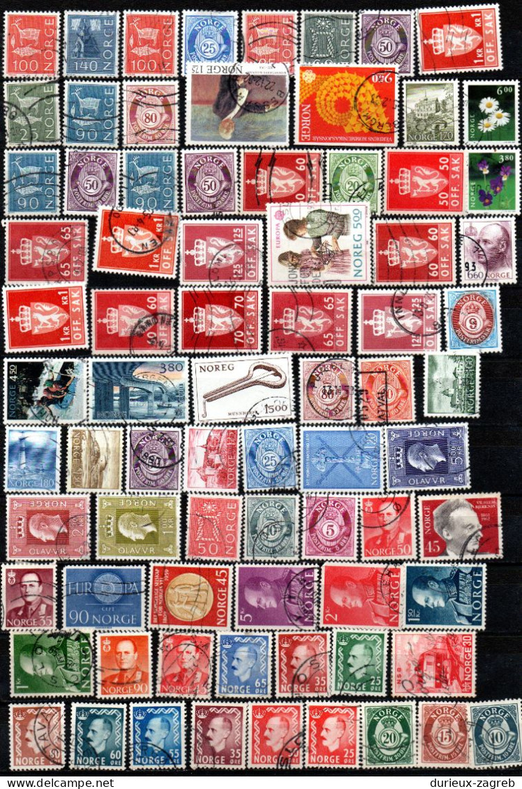 Norway Norge After 1945 Old Stamps Small Accumulation (read Description) B231120 - Sonstige & Ohne Zuordnung