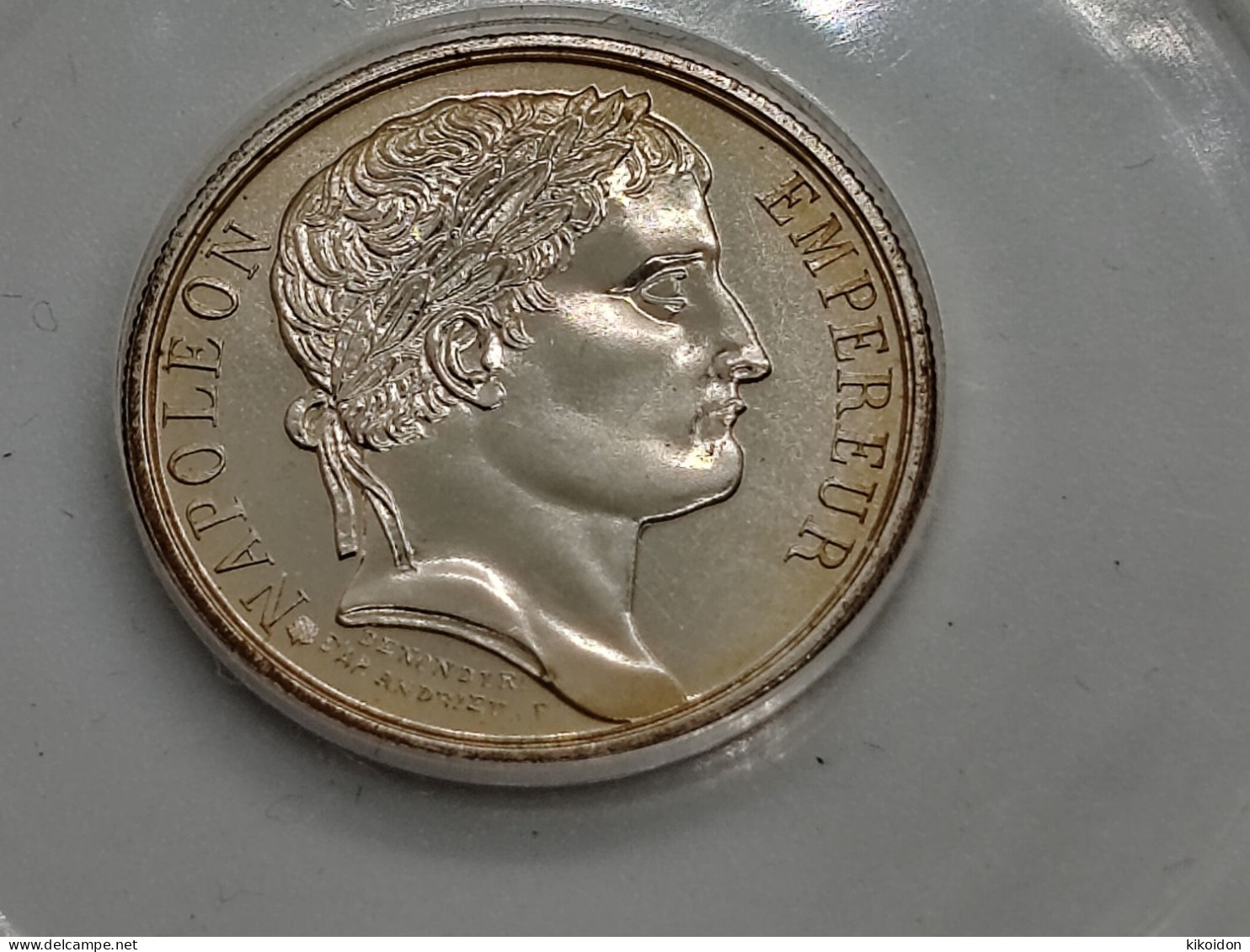 Médaille Argent Napoléon 1er - Adel