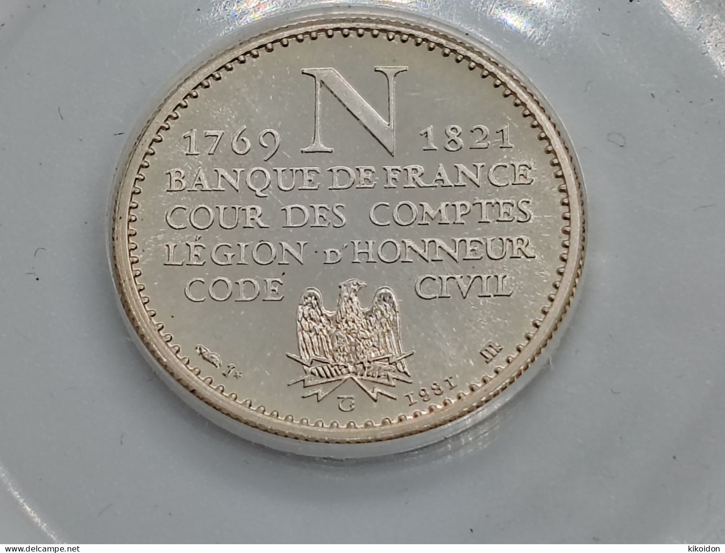 Médaille Argent Napoléon 1er - Royal / Of Nobility