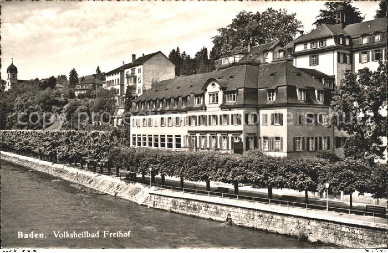 11756977 Baden AG Volksheilbad Freihof Baden - Other & Unclassified