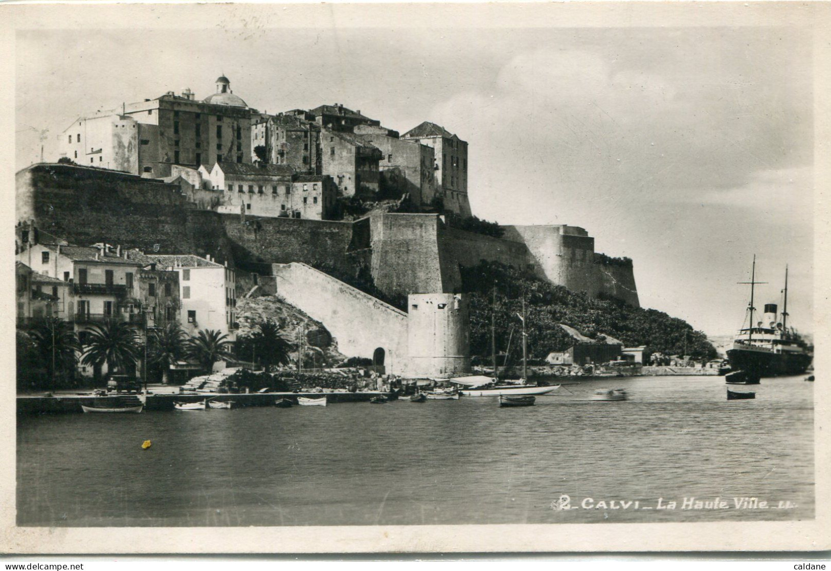 -2B - CORSE- CALVI-  La  Haute Ville - Calvi