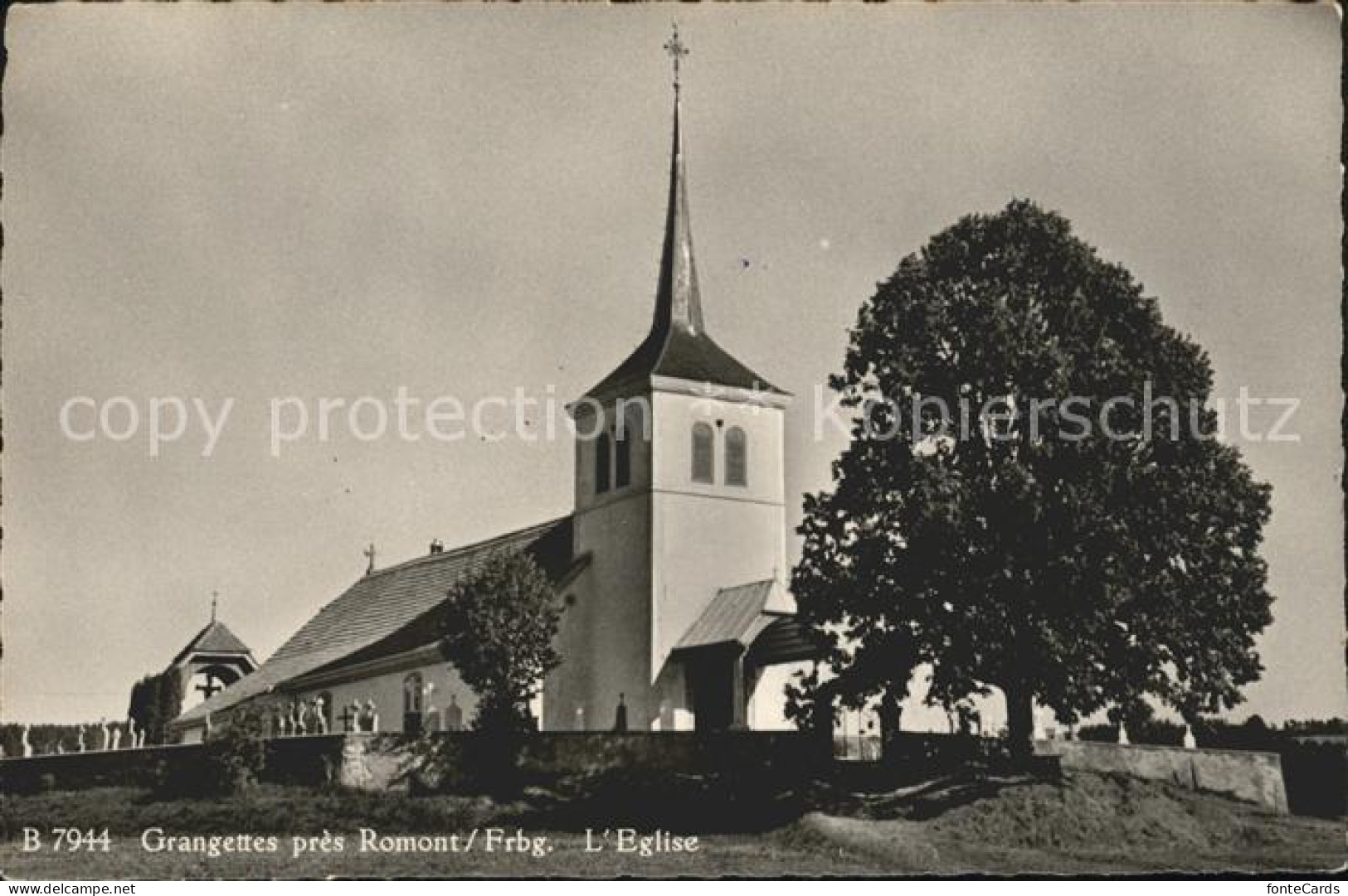 11755936 Grangettes-pres-Romont Eglise Grangettes-pres-Romont - Other & Unclassified