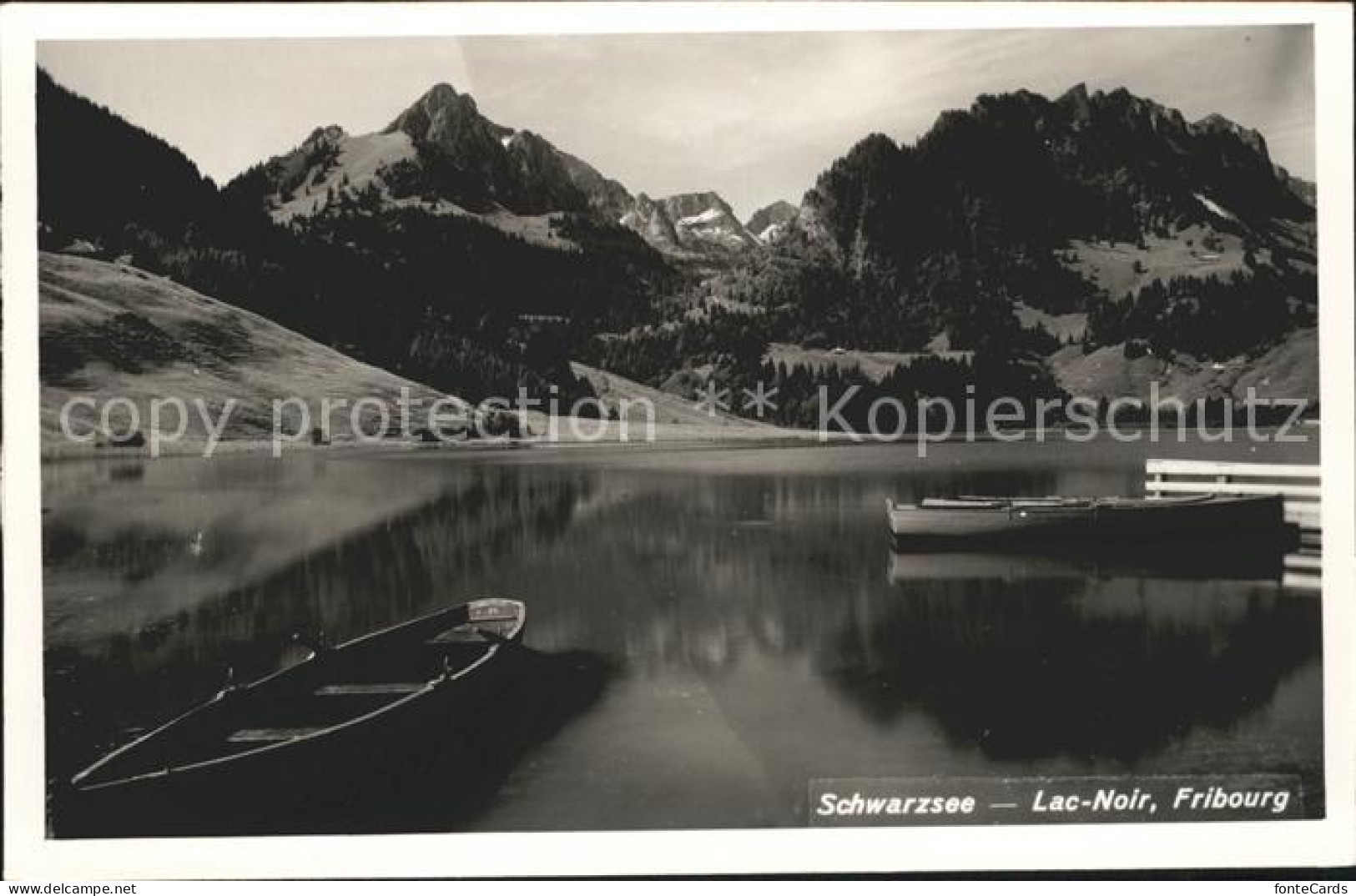 11755876 Schwarzsee Sense Panorama Schwarzsee - Andere & Zonder Classificatie