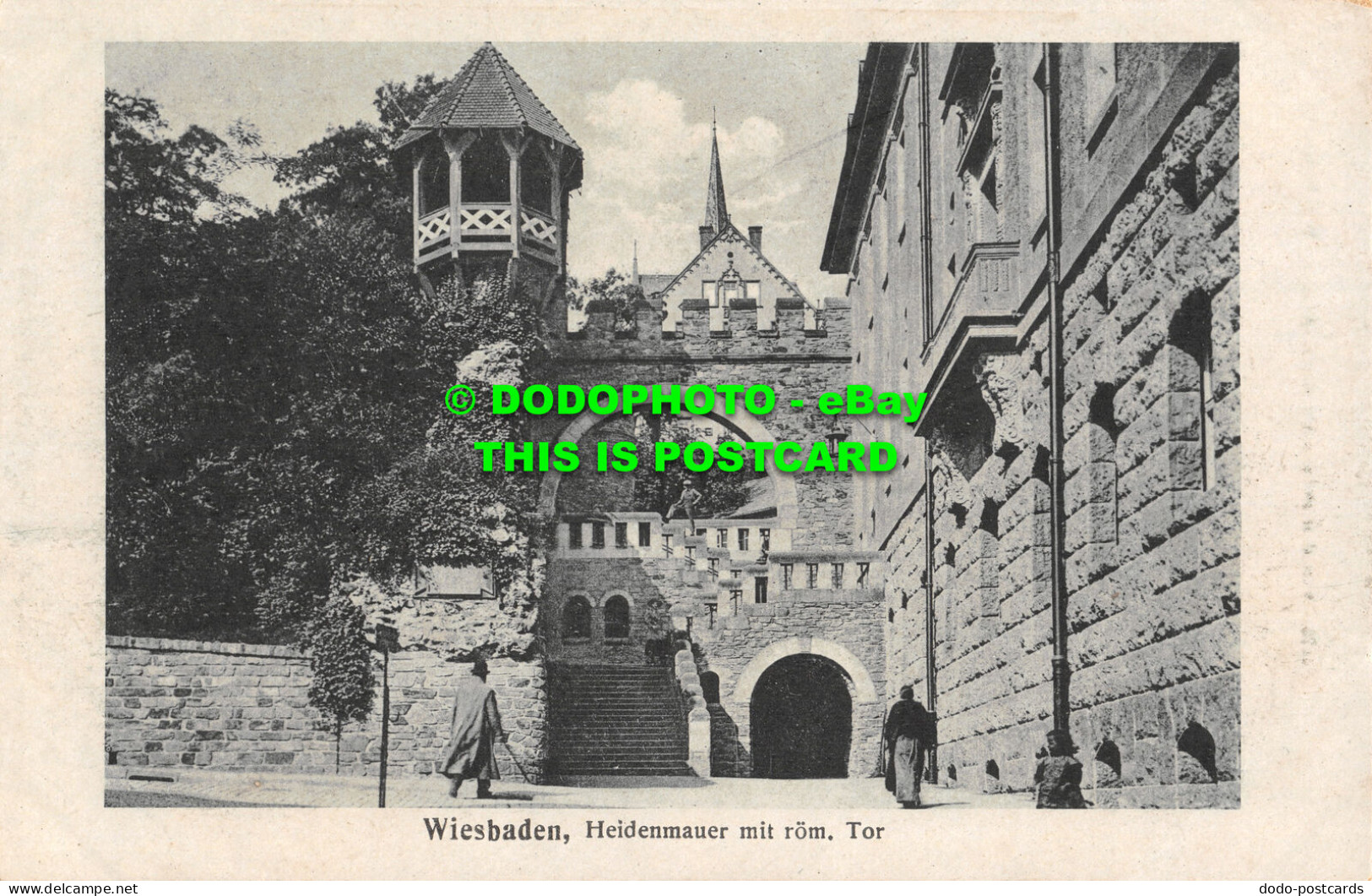 R467172 Wiesbaden. Heidenmauer Mit Rom. Tor. Van Den Boogaart - Monde