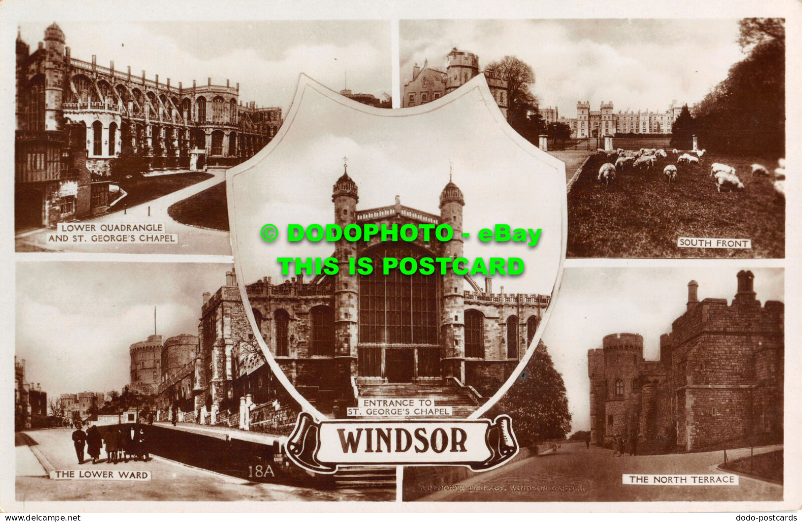 R467507 Windsor. Entrance To St. George Chapel. South Front. Excel Series. RP. M - Monde