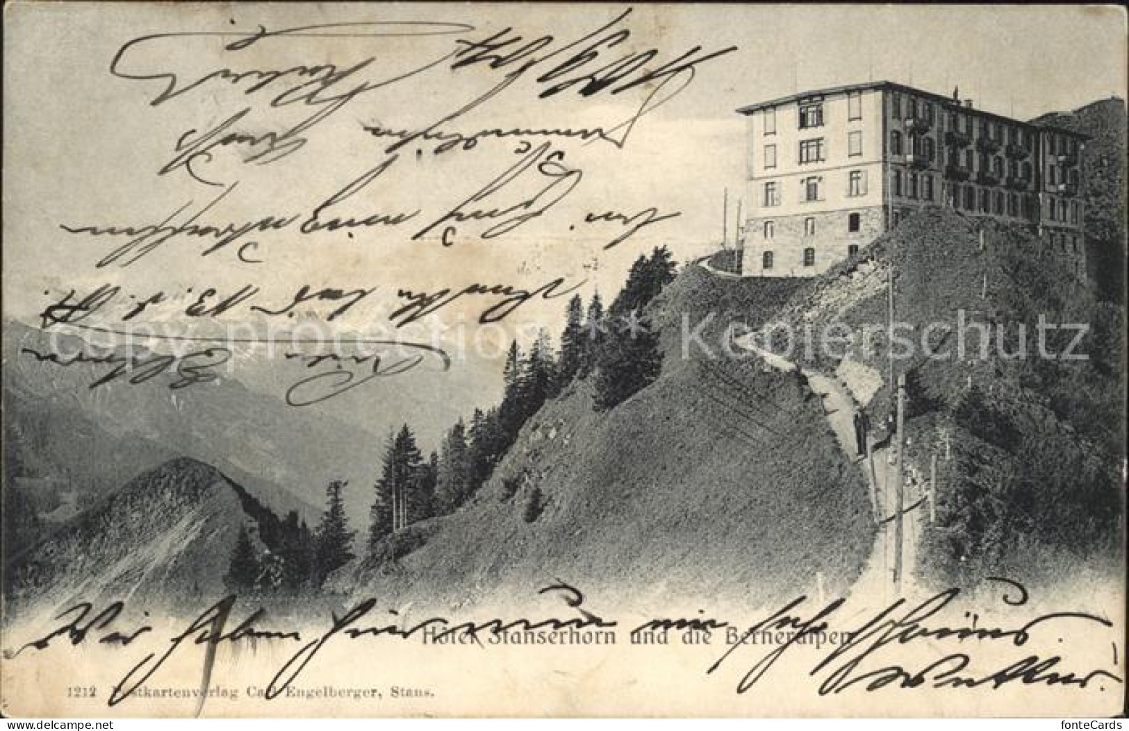 11755597 Stanserhorn Hotel Berner Alpen Stanserhorn - Sonstige & Ohne Zuordnung