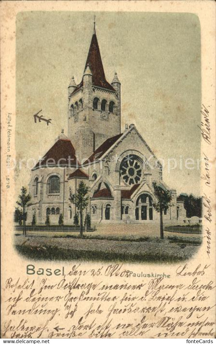 11755437 Basel BS Pauluskirche Basel BS - Other & Unclassified