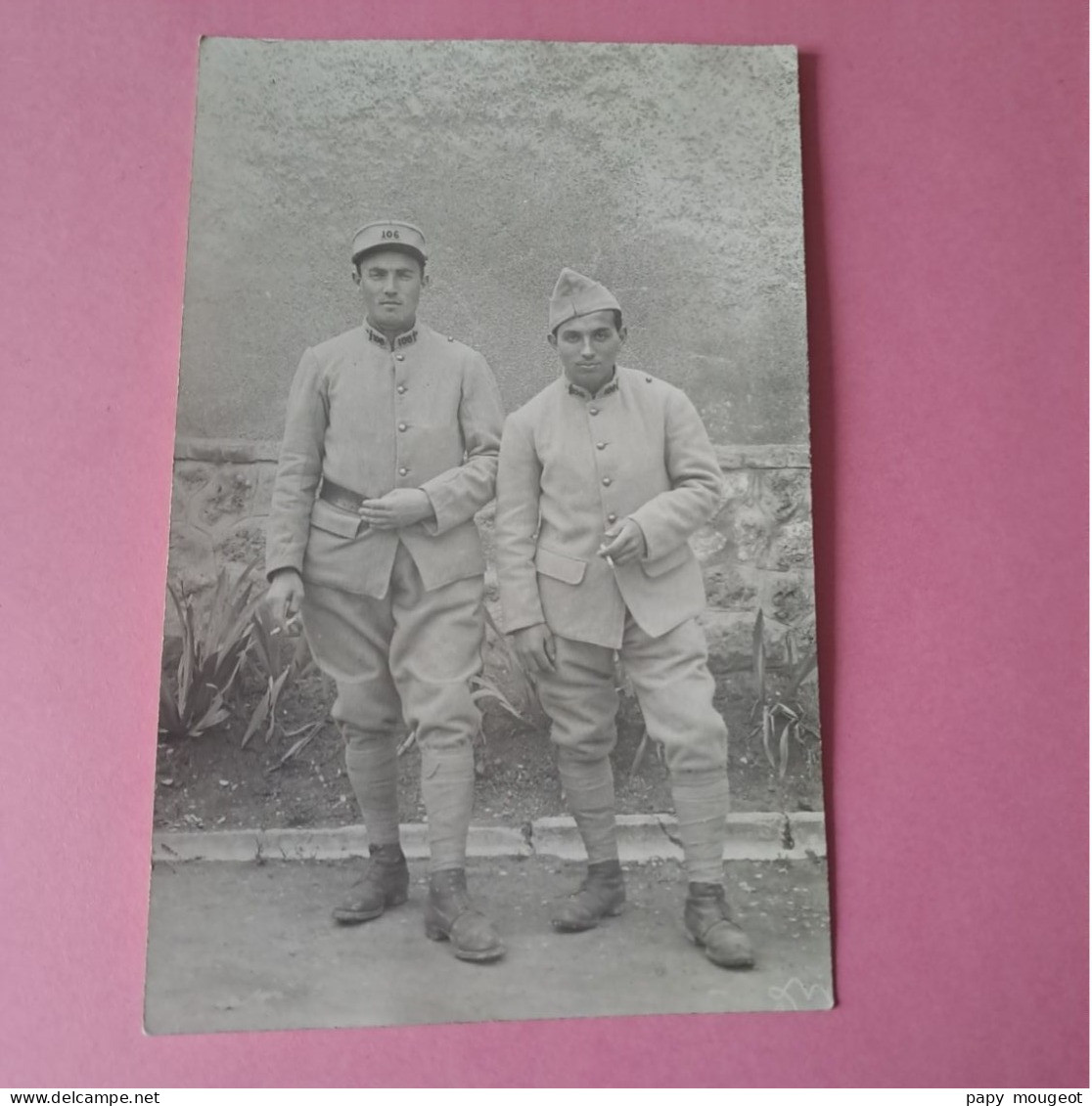 106ème Régiment D'Infanterie - Châlons Sur Marne - Photo L. Lemmens Mourmelon Le Grand - Guerre, Militaire