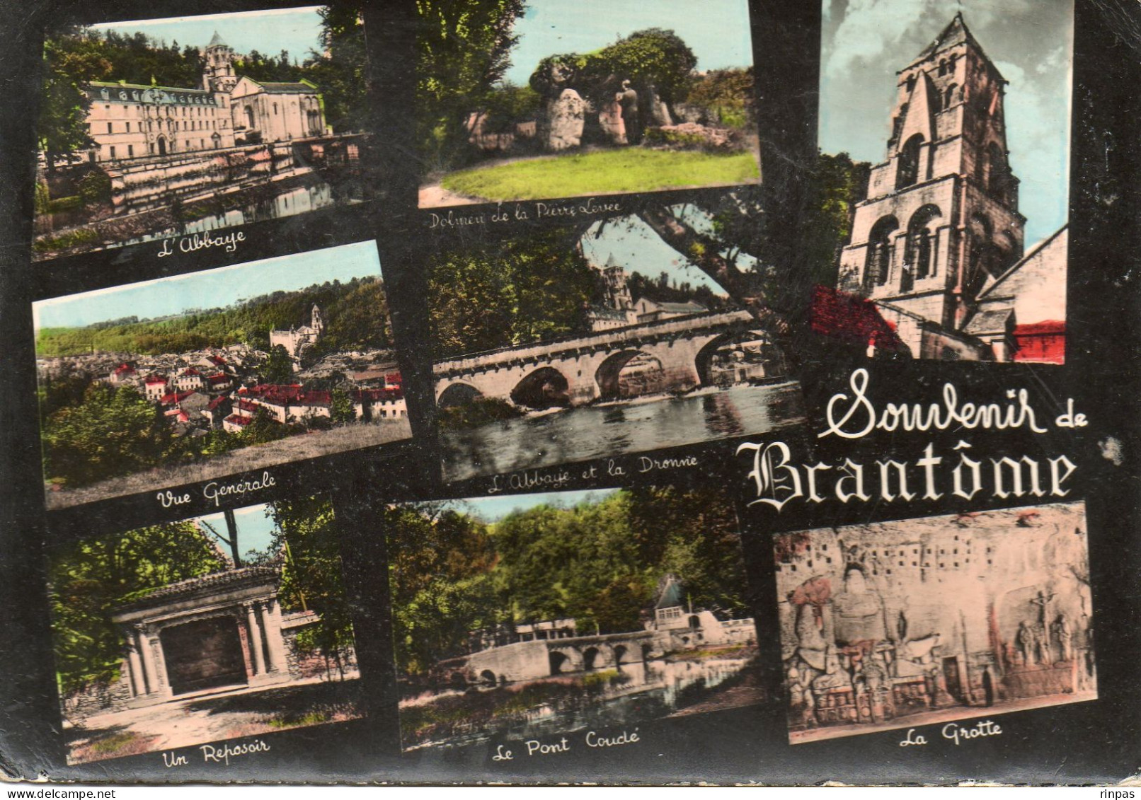 (24) BRANTOME Souvenir De 1961 (Dordogne) - Brantome