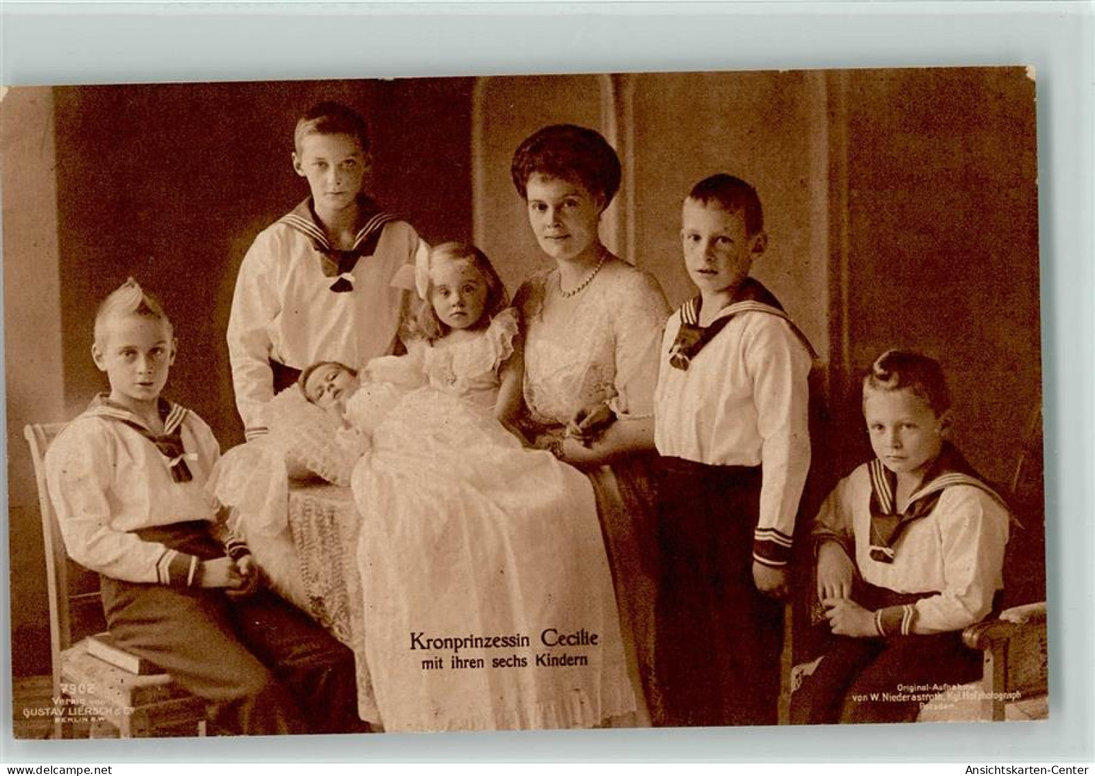 12037211 - Adel Preussen (Hohenzollern) Cecilie Mit - Familles Royales