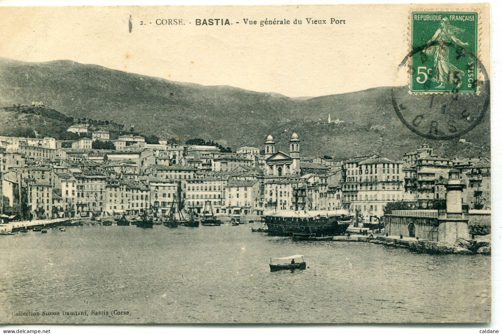 2B-CORSE  - BASTIA - Vue. Generale. Du. Vieux. Port - Bastia