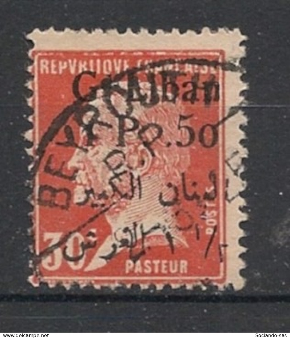 GRAND LIBAN - 1924-25 - N°YT. 41 - Type Pasteur 1pi50 Sur 30c Rouge - Oblitéré / Used - Used Stamps