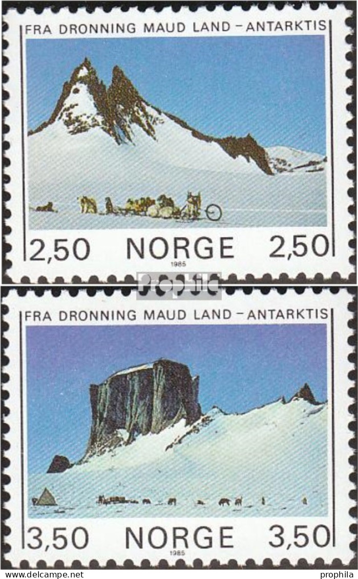 Norwegen 918-919 (kompl.Ausg.) Postfrisch 1985 Antarktisexpedition - Nuovi