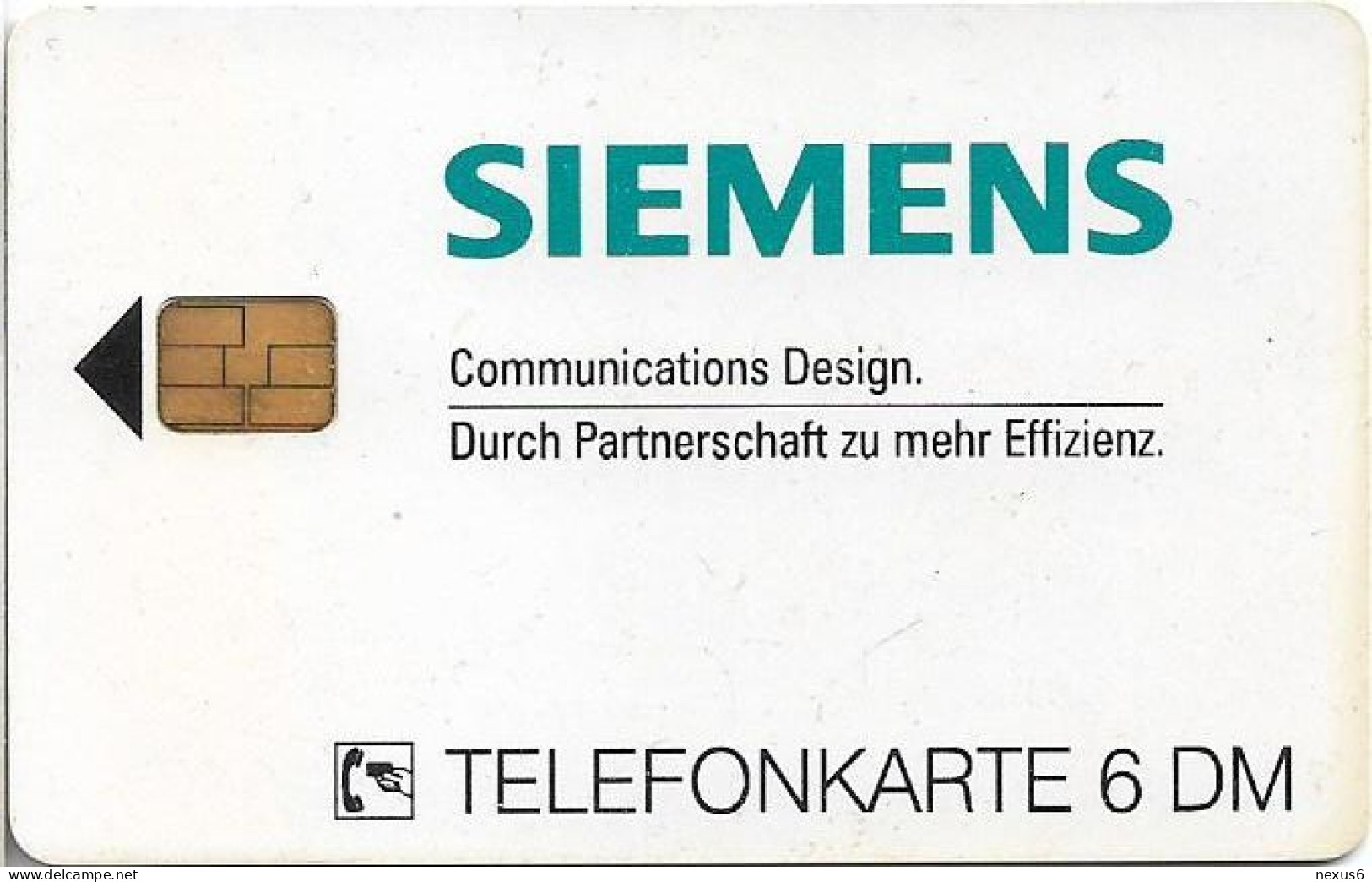 Germany - Siemens - Outsourcing Services - O 0226 - 02.1995, 6DM, 5.000ex, Used - O-Series : Séries Client