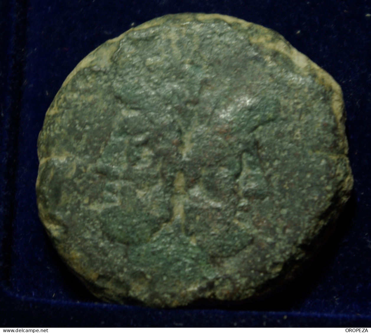 82  -  BONITO  AS  DE  JANO - SERIE SIMBOLOS -   PAJARO Y TIMON  - MBC - Republic (280 BC To 27 BC)