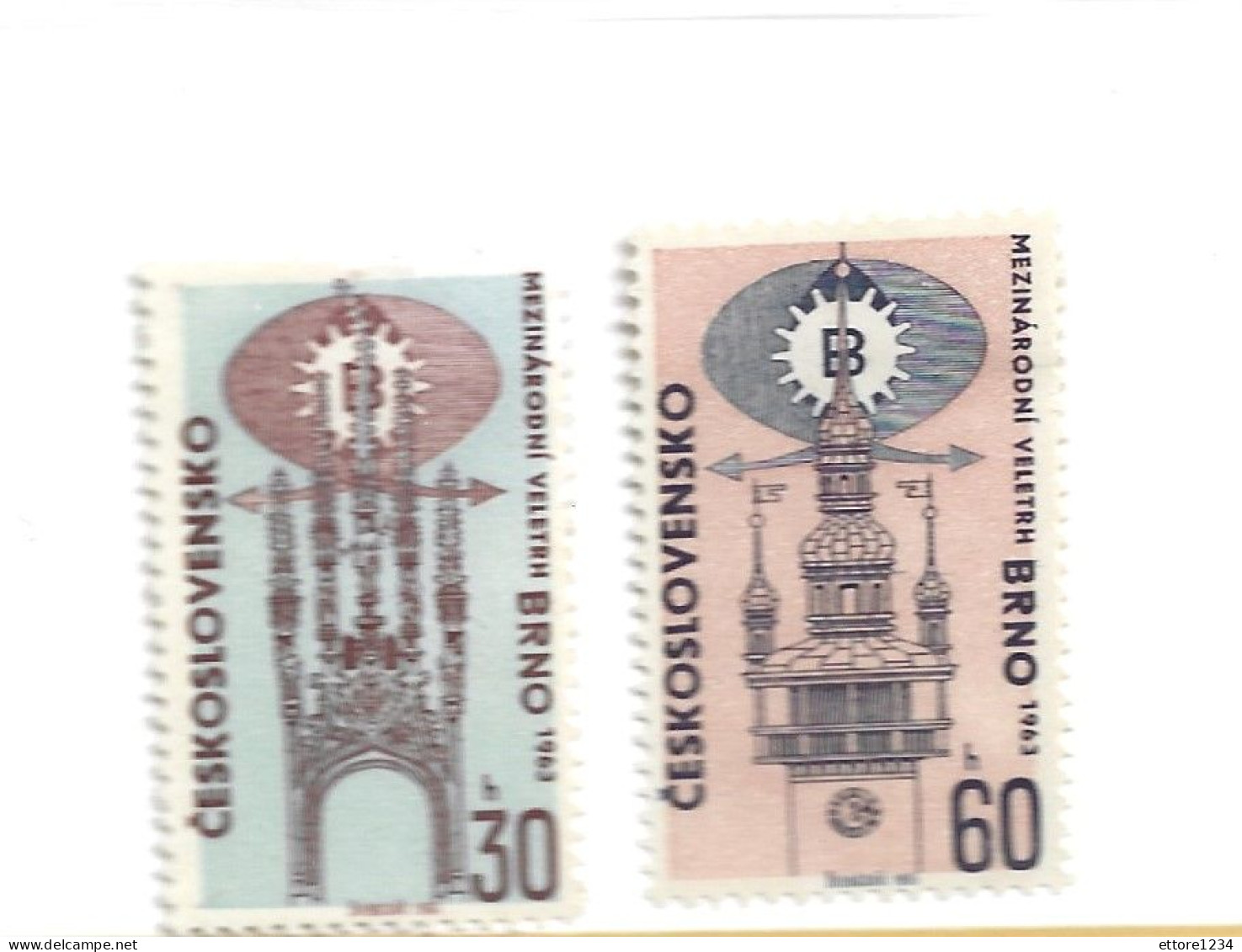Cecoslovacchia 1963 - Neufs