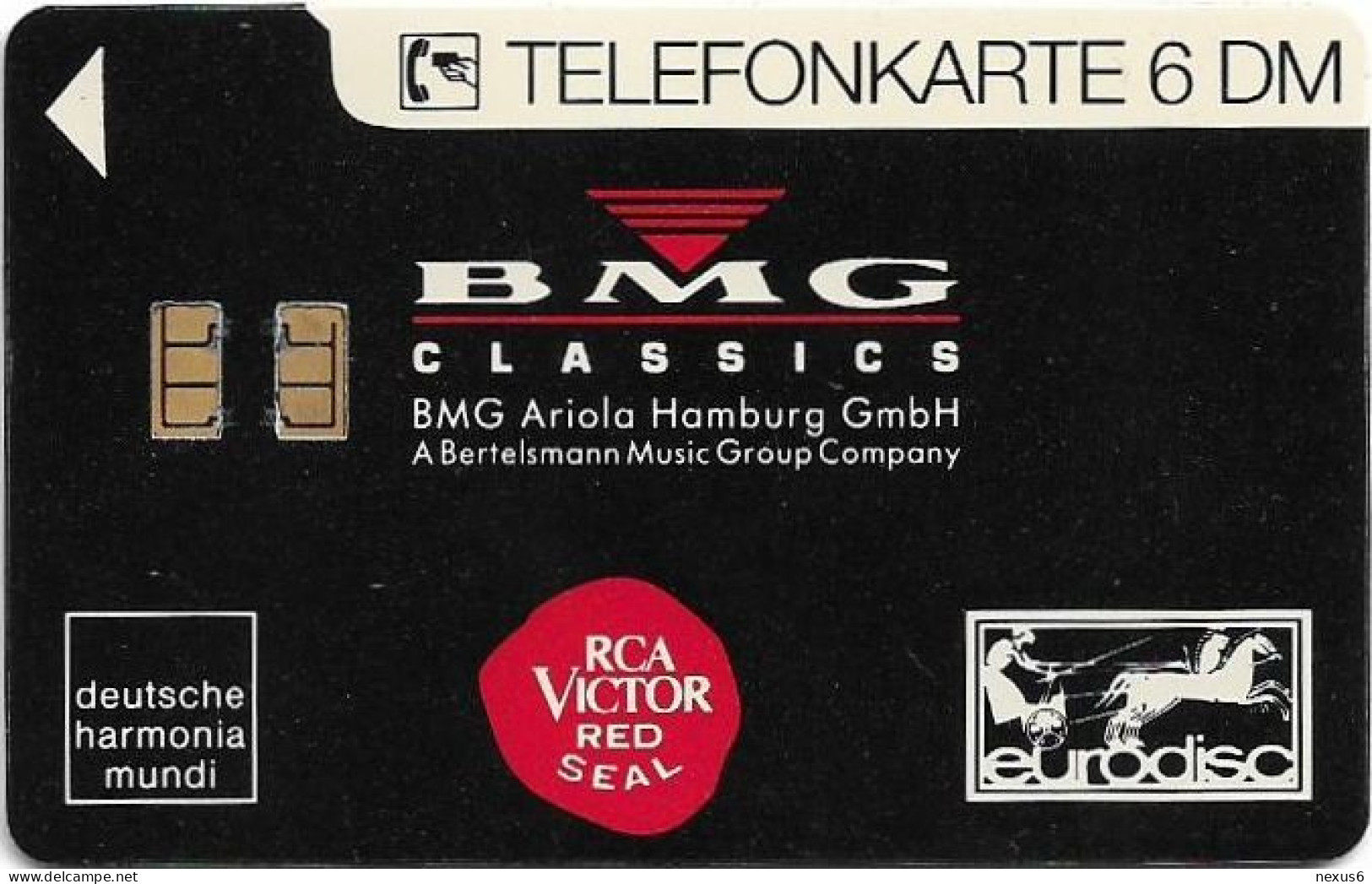 Germany - BMG Ariola GmbH 6 – Toscanini - O 0479B - 02.1993, 6DM, 1.000ex, Mint - O-Series : Customers Sets
