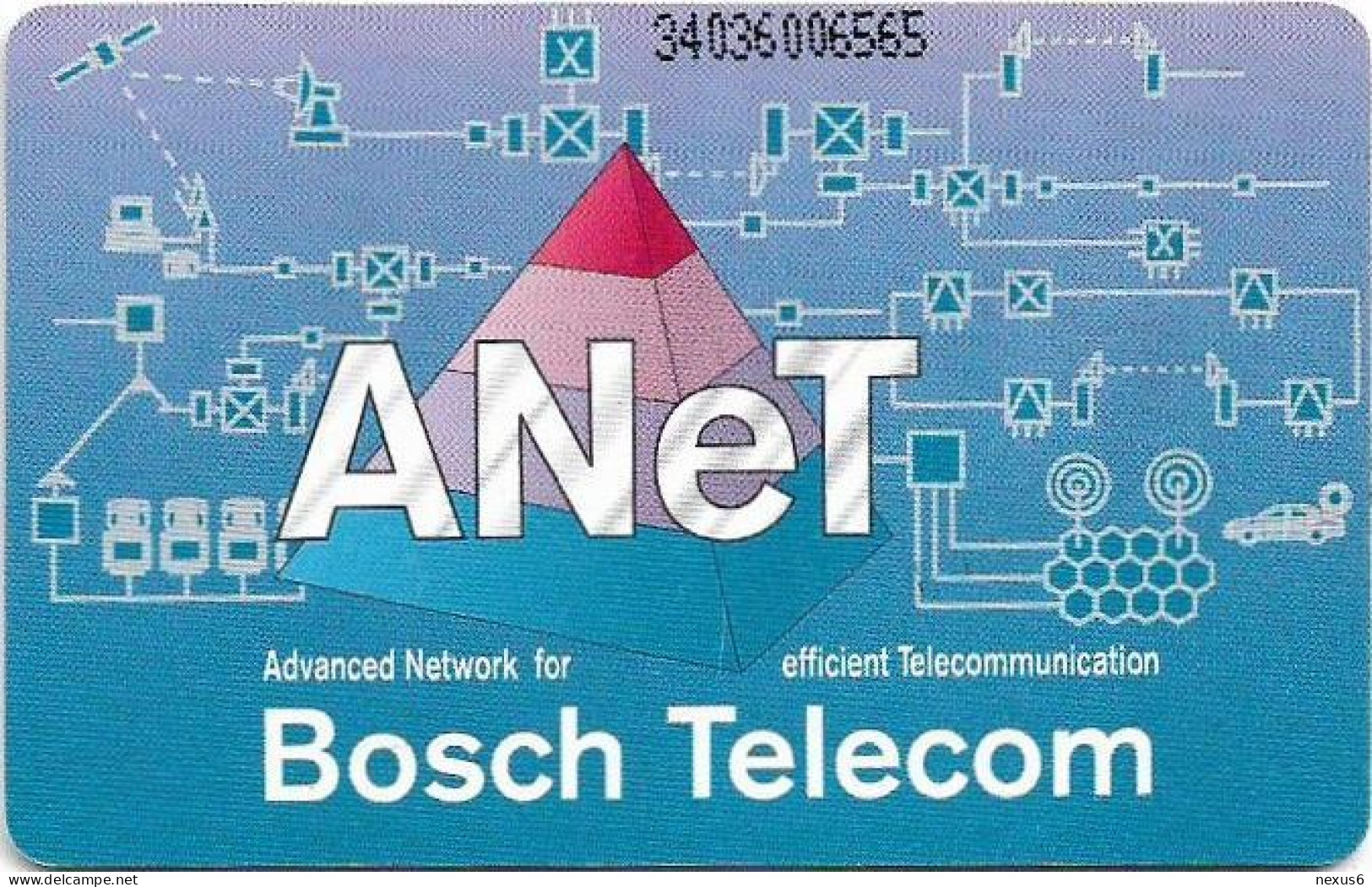 Germany - Bosch Telecom - ANeT - O 0541 - 04.1994, 6DM, 2.000ex, Mint - O-Series: Kundenserie Vom Sammlerservice Ausgeschlossen