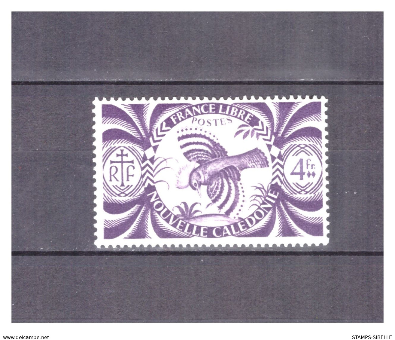 NOUVELLE  CALEDONIE   . N °  240  . 4  F  VIOLET   BRUN      NEUF    ** . SUPERBE . - Unused Stamps
