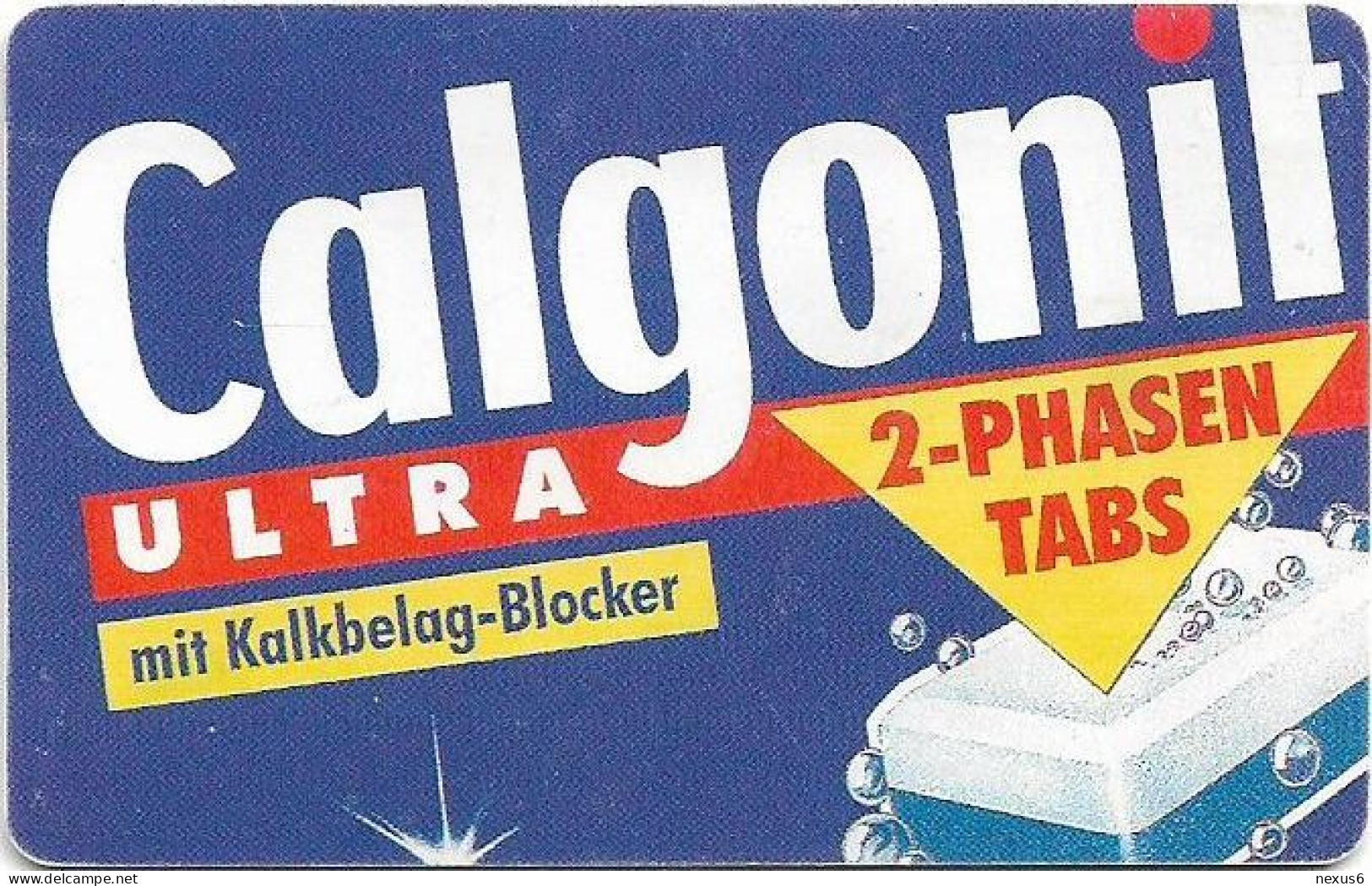 Germany - Benckiser 4 - Calgonit 2 - O 0082 - 02.1996, 6DM, 2.000ex, Used - O-Serie : Serie Clienti Esclusi Dal Servizio Delle Collezioni