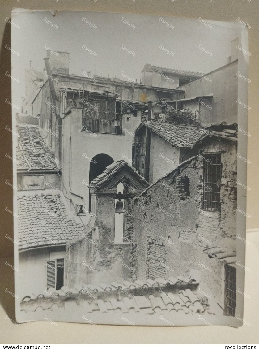 Italy Photo Italia Foto Roma Fine 800.  Presso PIAZZA DI SPAGNA. 118x88 Mm. - Europa