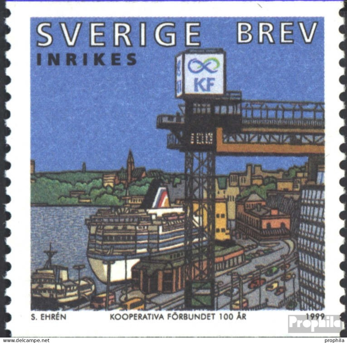 Schweden 2097 (kompl.Ausg.) Postfrisch 1999 Konsumgenossenschaft - Unused Stamps