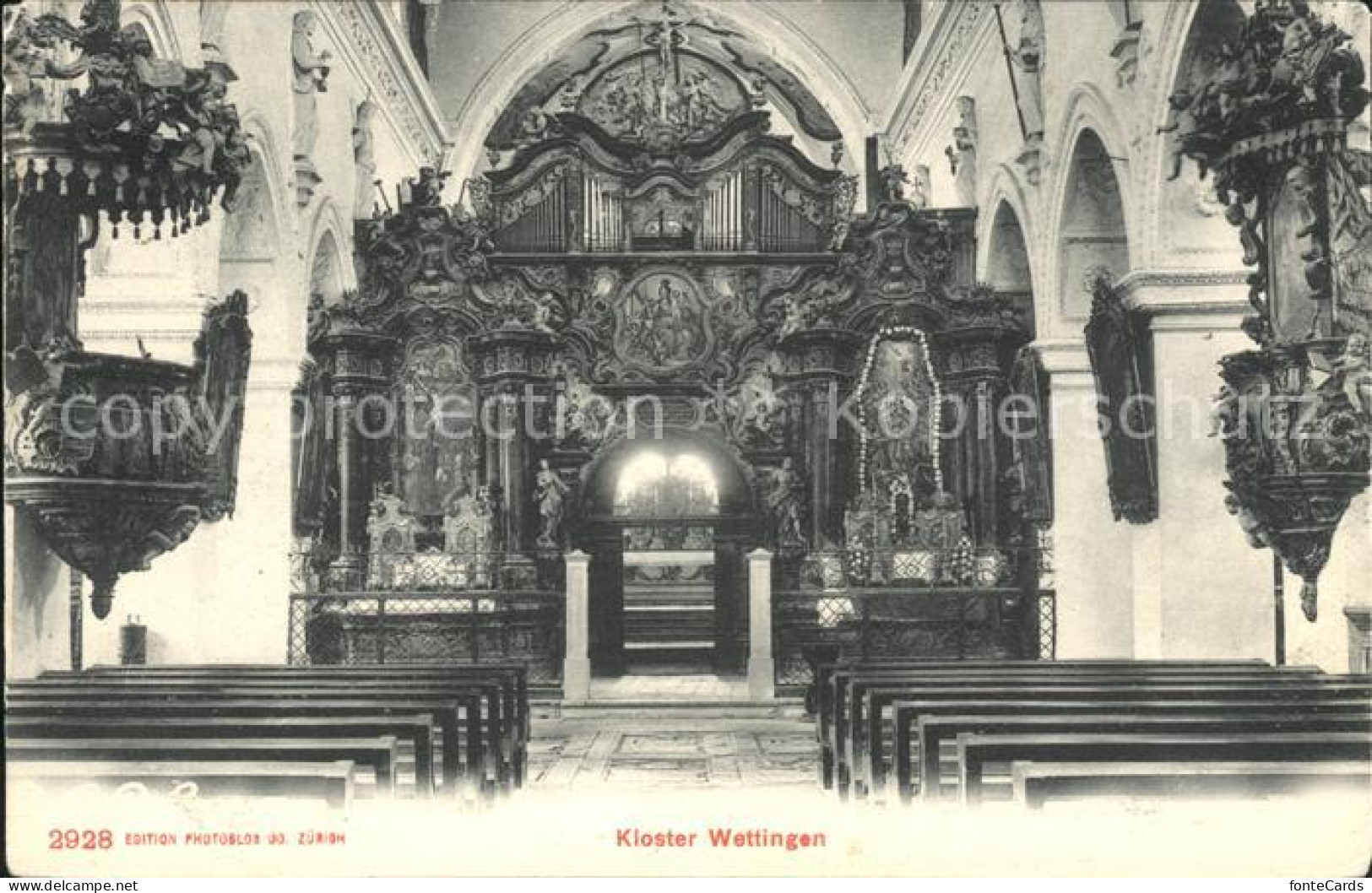 11749516 Wettingen AG Klosterkirche Inneres Wettingen - Sonstige & Ohne Zuordnung