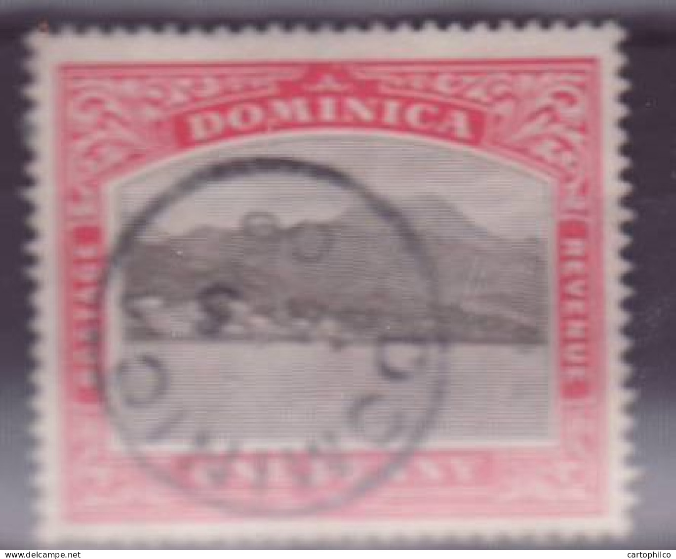 Dominica SG28 1d Roseau From The Sea Dominica Cds VFU - Dominica (...-1978)