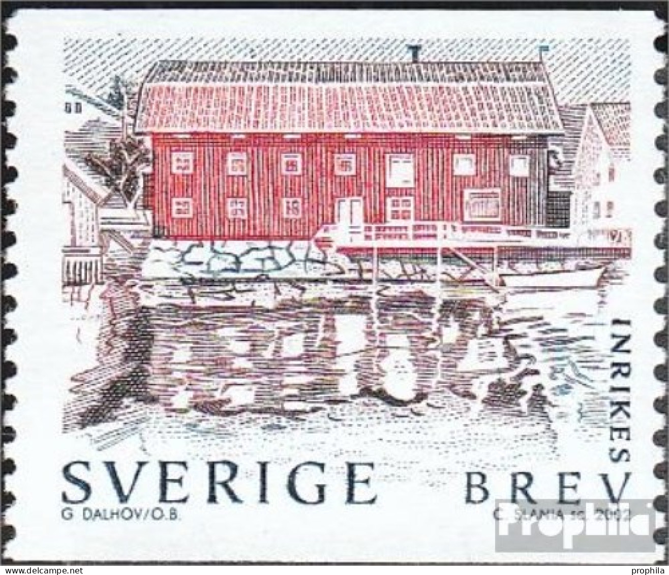 Schweden 2299 (kompl.Ausg.) Postfrisch 2002 Sommer In Bohuslän - Unused Stamps