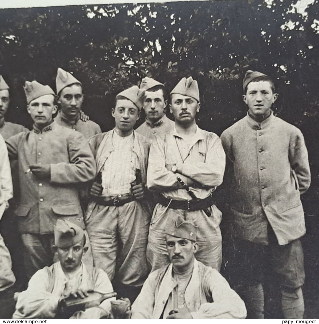 150ème Et 151ème Régiment D'Infanterie - Saint Mihiel Et Verdun (55) Photo De Groupe - Guerre, Militaire