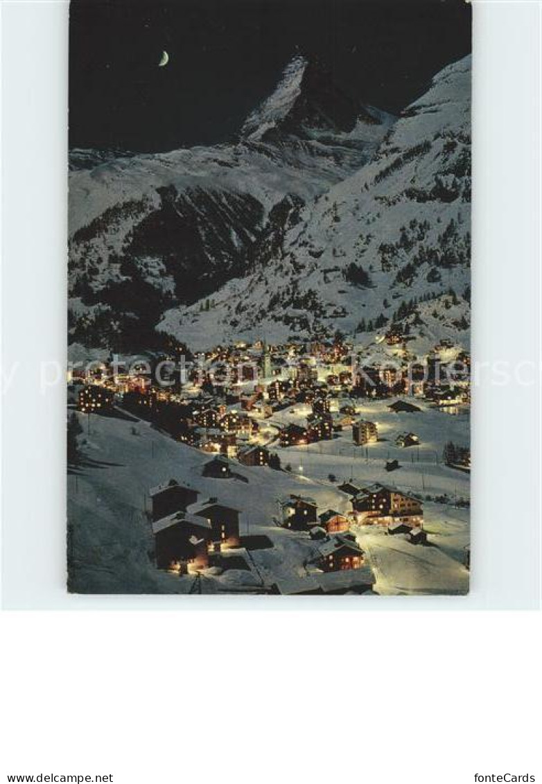 11747967 Zermatt VS Bei Nacht  - Sonstige & Ohne Zuordnung