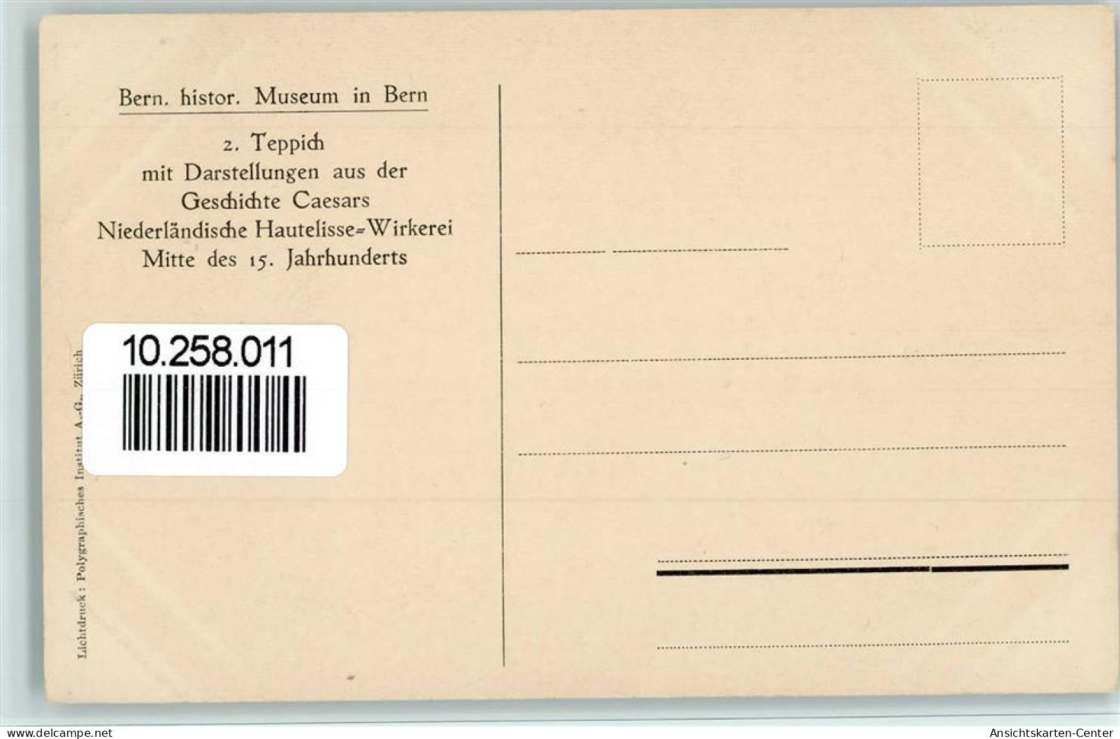 10258011 - Bern Berne - Sonstige & Ohne Zuordnung