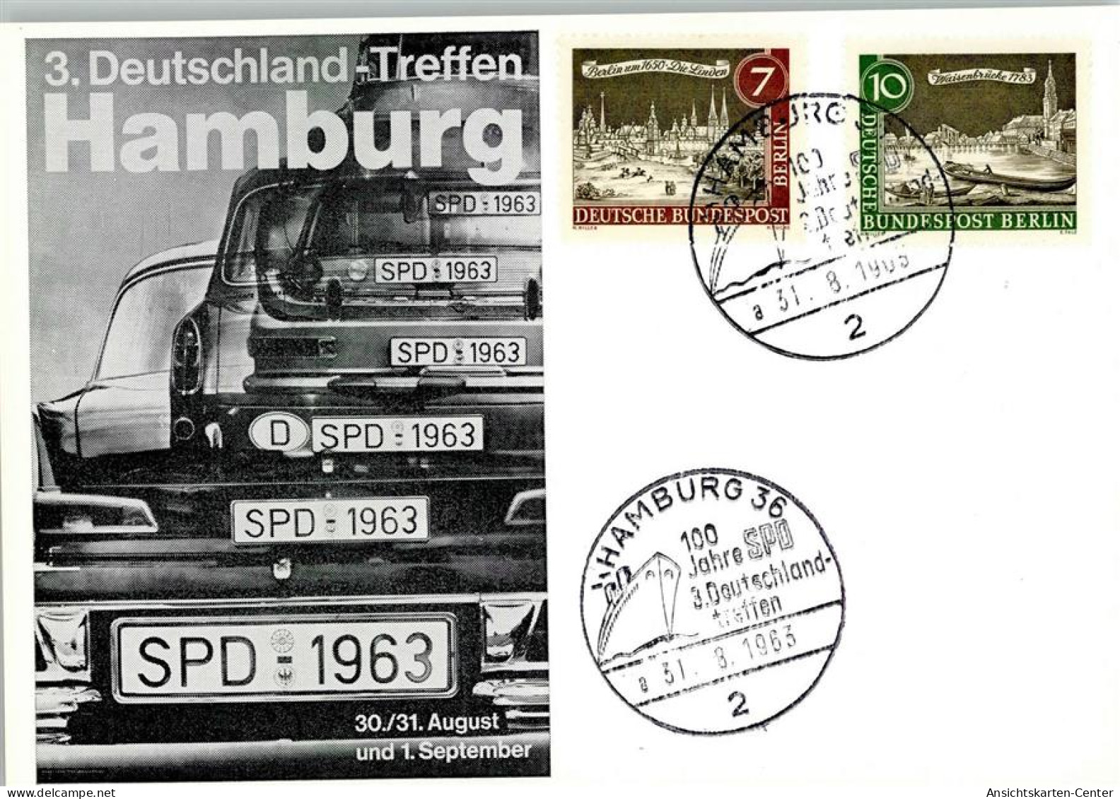 13011011 - Politik SST Hamburg 100 Jahre SPD - Ereignisse