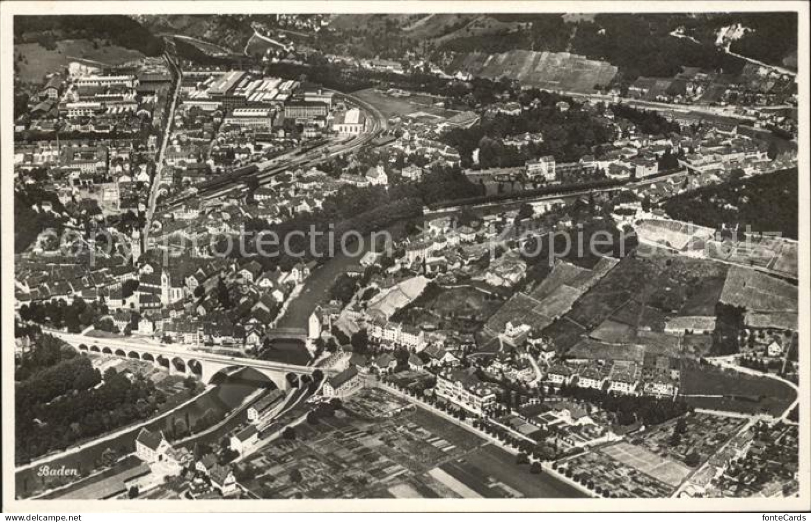 11745646 Baden AG Fliegeraufnahme Baden AG - Sonstige & Ohne Zuordnung