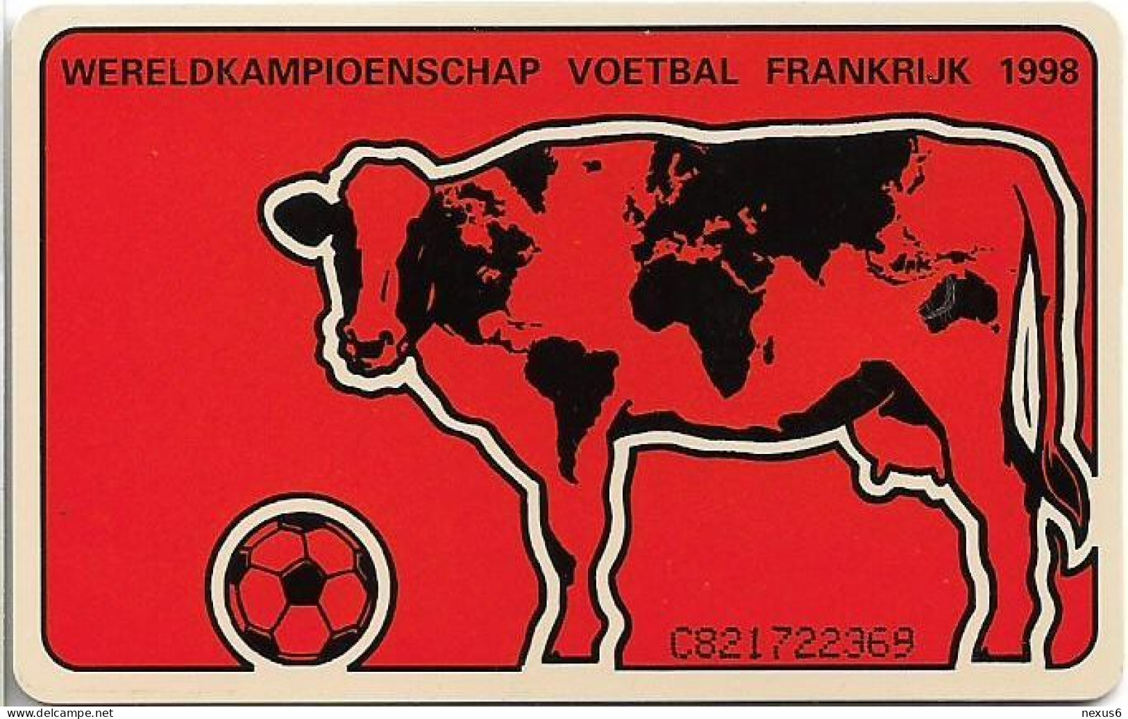 Netherlands - KPN - Chip - CKD128 - Wereldkampioenschap Voetbal Frankrijk '98, 1998, 2.50ƒ, 10.175ex, Mint - Privées