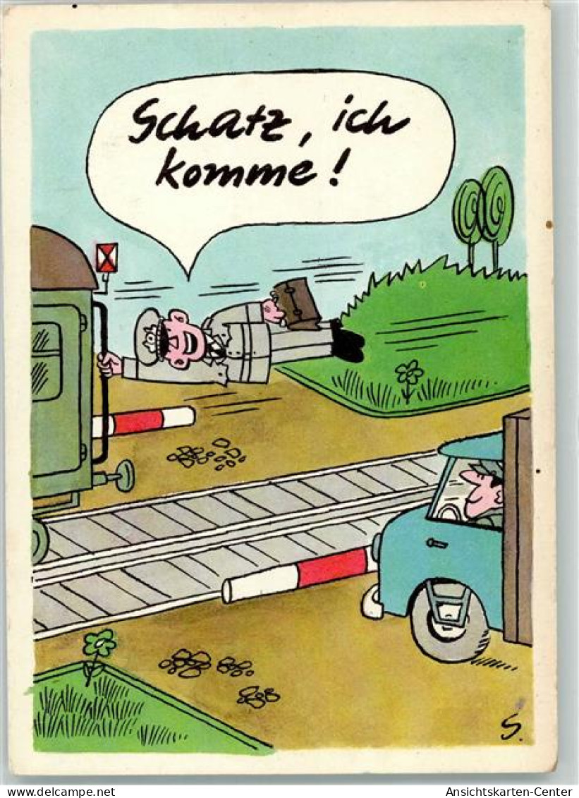 39176611 - Eisenbahn Schatz Ich Komme  Comic  Sign. Horst Schrade - Humour