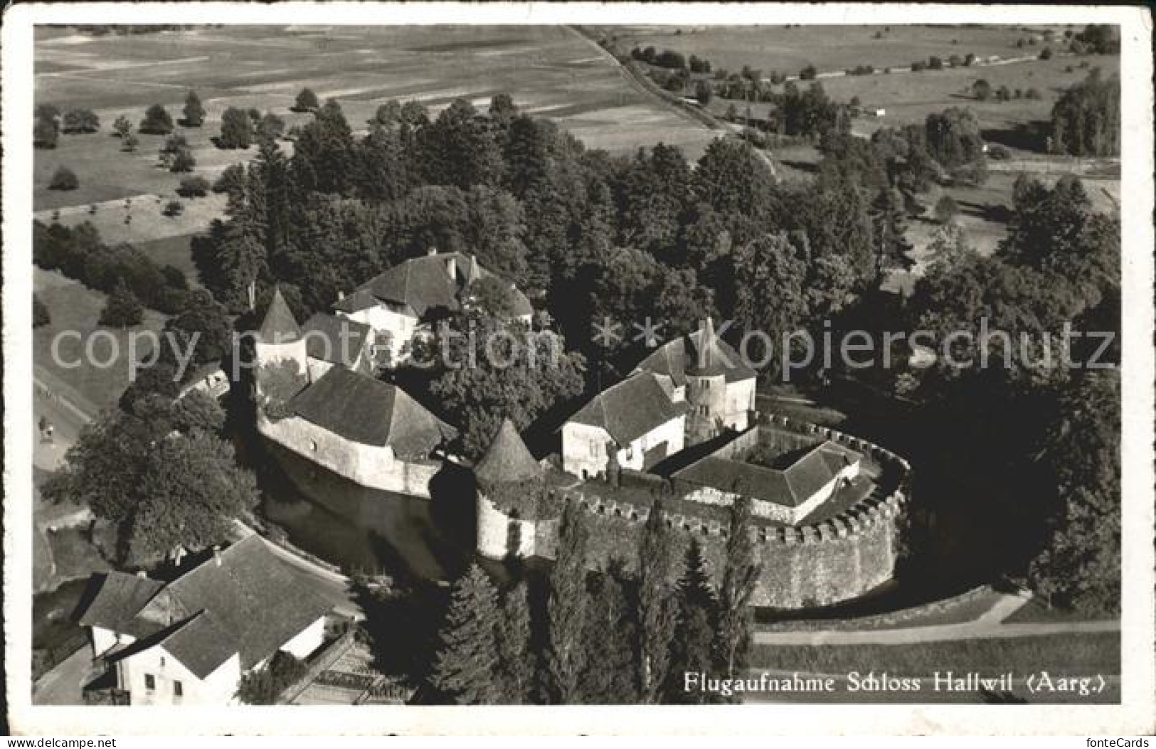 11745357 Hallwil Schloss Hallwil Fliegeraufnahme Hallwil - Other & Unclassified