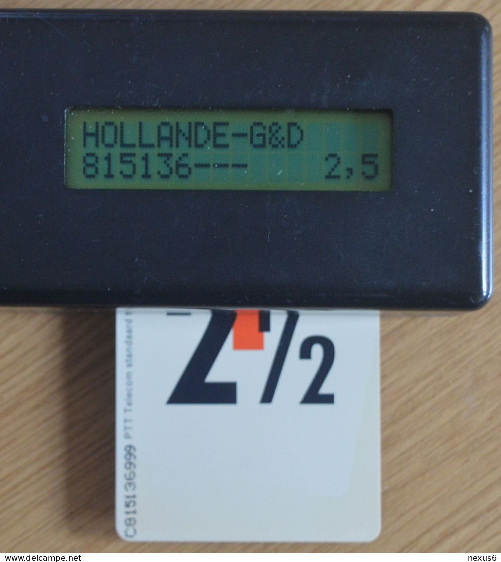 Netherlands - KPN - Chip - CRD017.02 - Blijf Alert! Horen, Zien En Bellen (0800 Number), 1994, 2.50ƒ, 2.920ex, Mint - Privé