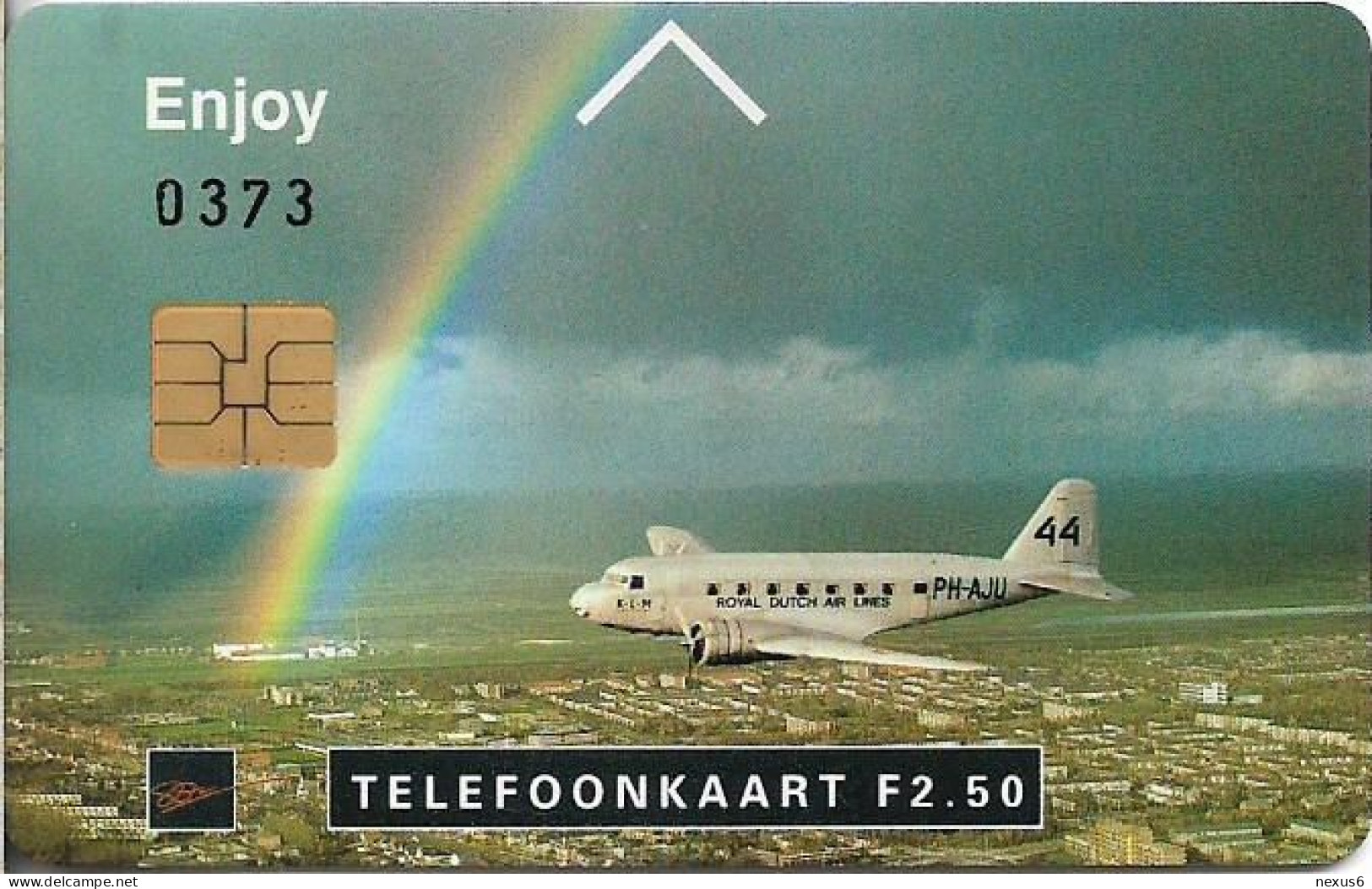 Netherlands - KPN - Chip - CRD123 - Uiver Over Holland, Verzamelmarkt, 06.1995, 2.50ƒ, 2.500ex, Mint - Private