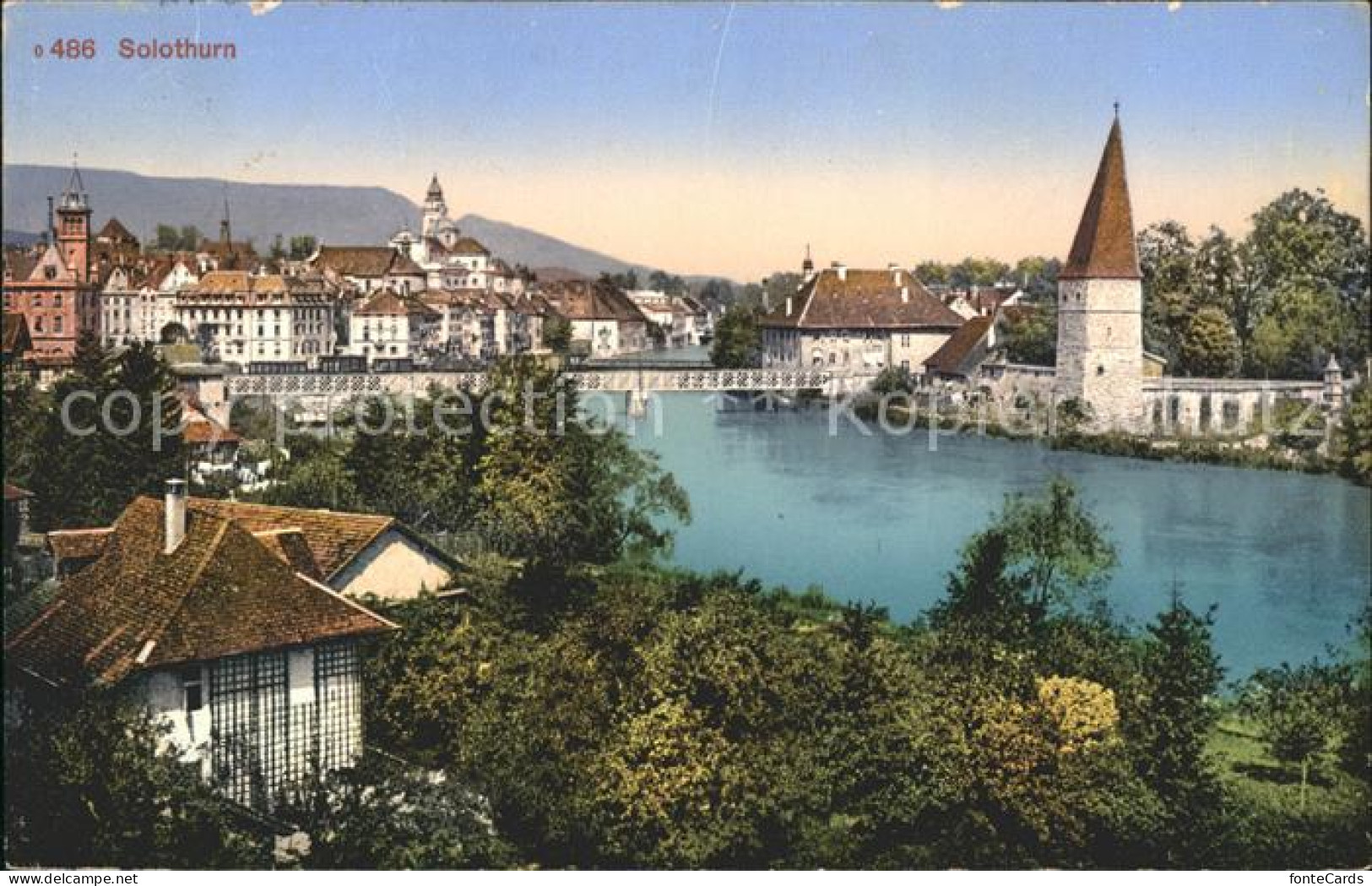 11745146 Solothurn Ortsansicht Solothurn - Autres & Non Classés