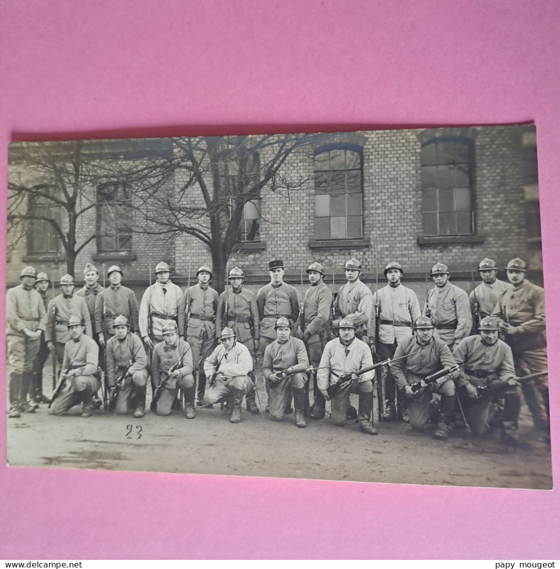 155ème Régiment D'Artillerie à Pied - Strasbourg - Photo De Groupe - Krieg, Militär